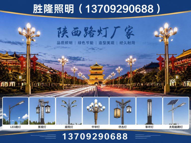 莲湖区太阳能路灯展示图